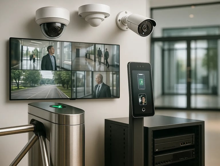 Seguridad CCTV y control de acceso